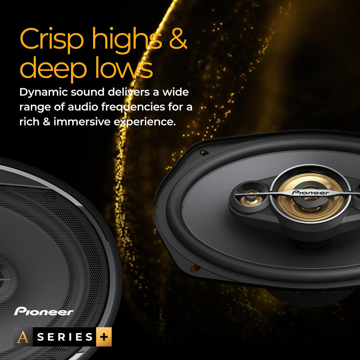 Pioneer TS-A1681F 6.5" 4-Way Coaxial Speakers