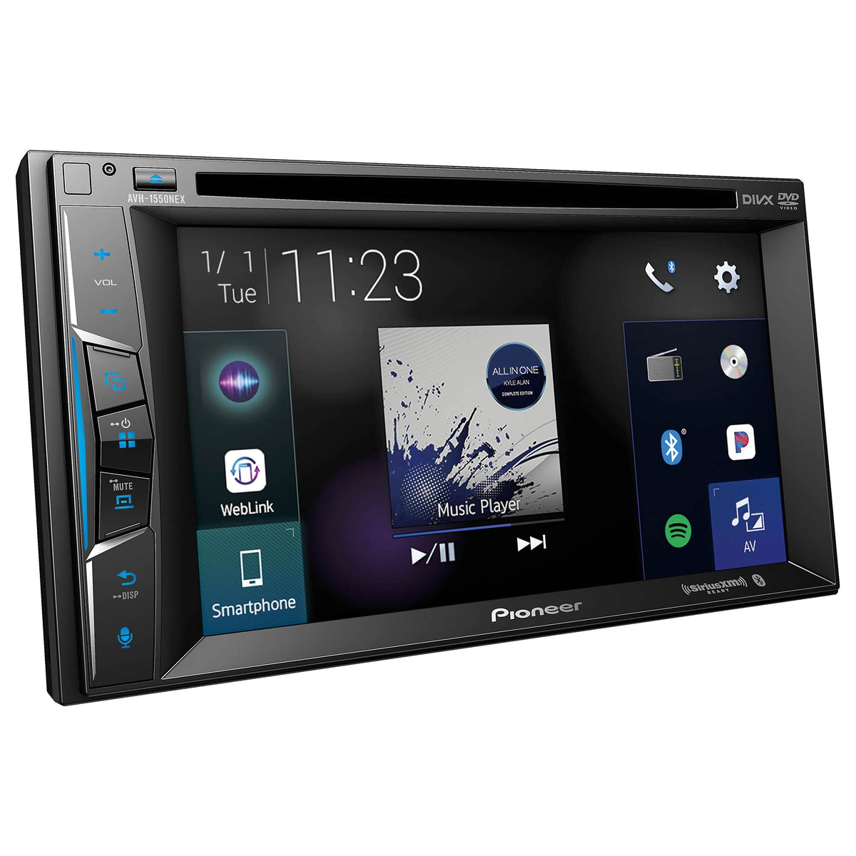 Pioneer AVH-1550NEX 6.2" Double DIN CarPlay DVD Receiver