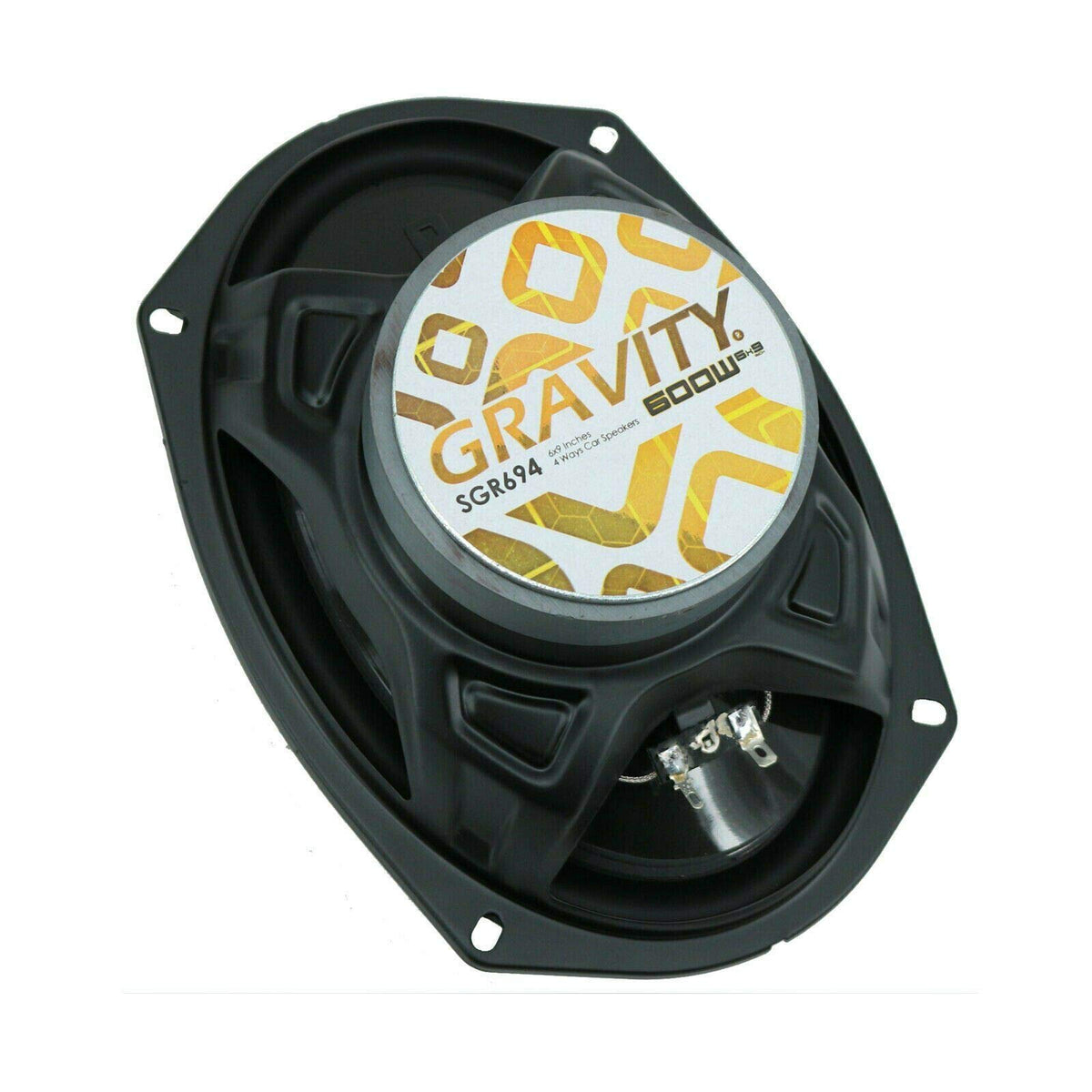Gravity SGR694 6x9" 4-Way Full-Range Car Speakers