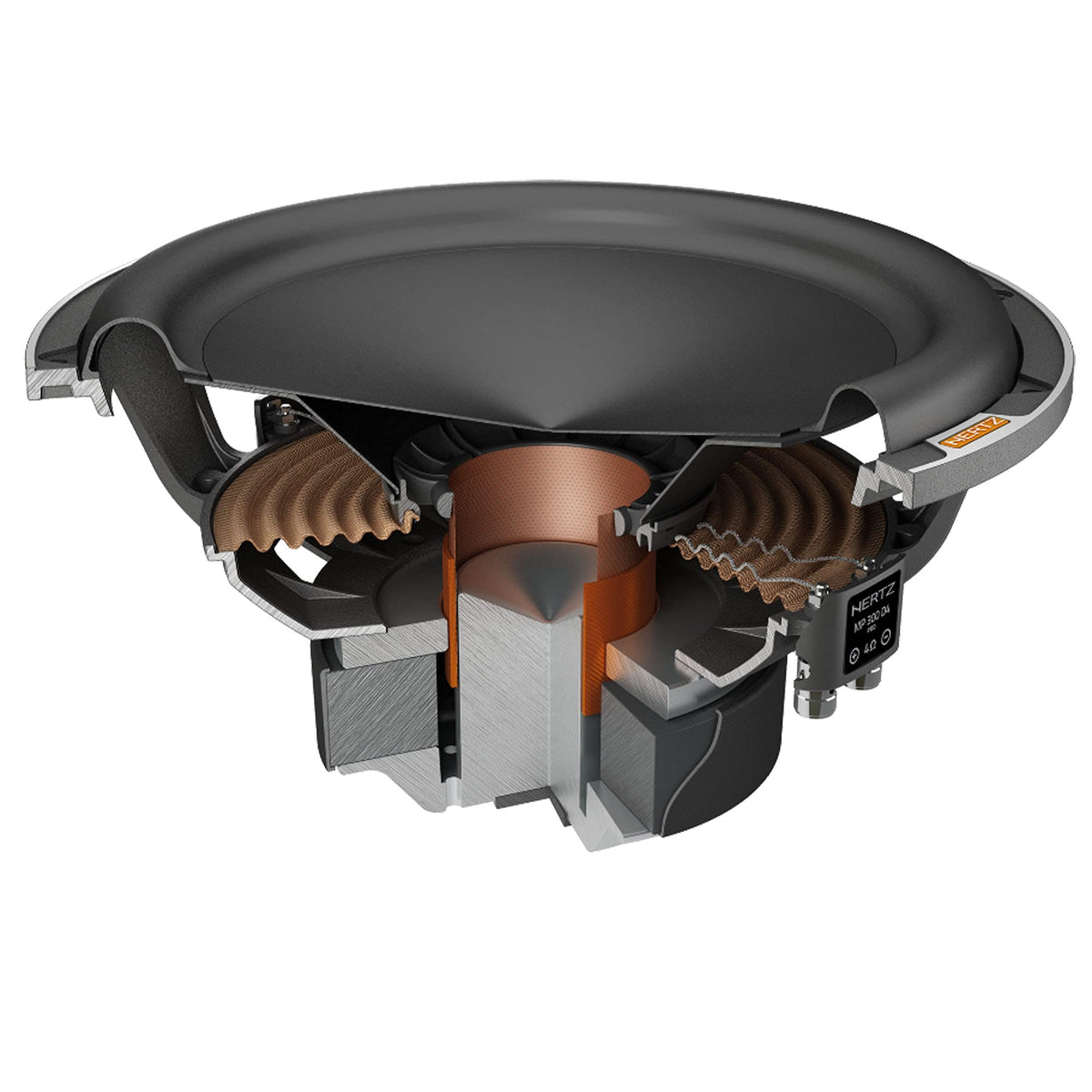Hertz MP 300 D4.3 12" Dual 4-Ohm Subwoofer