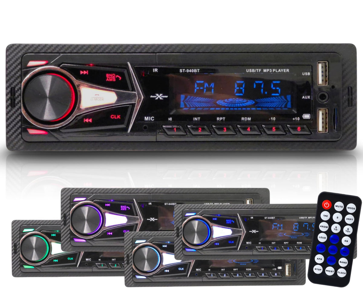 SoundXtreme ST-940BT Single DIN Digital Media Receiver