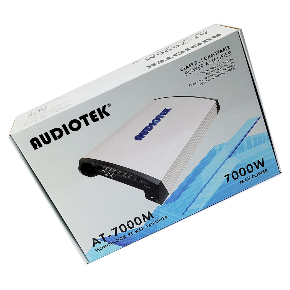 Audiotek AT-7000M 7000W Class D Monoblock Amplifier