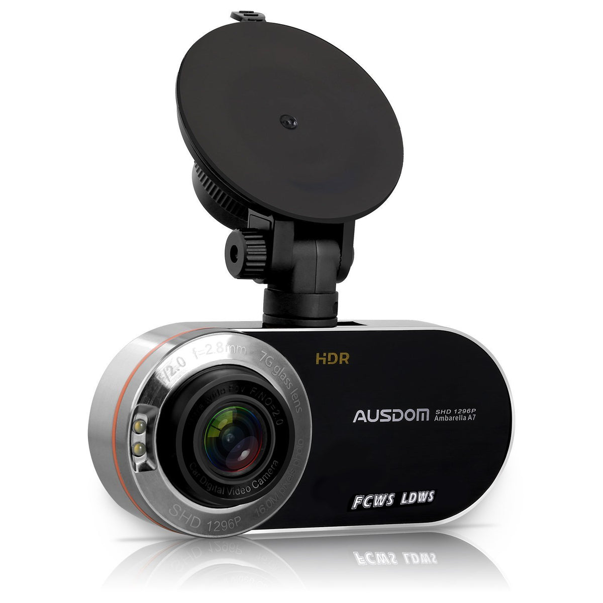 Ausdom AD260 2.7" LCD 1296P Dash Cam