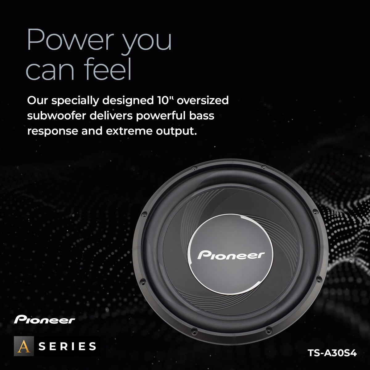 Pioneer TS-A30S4 12" Component Subwoofer