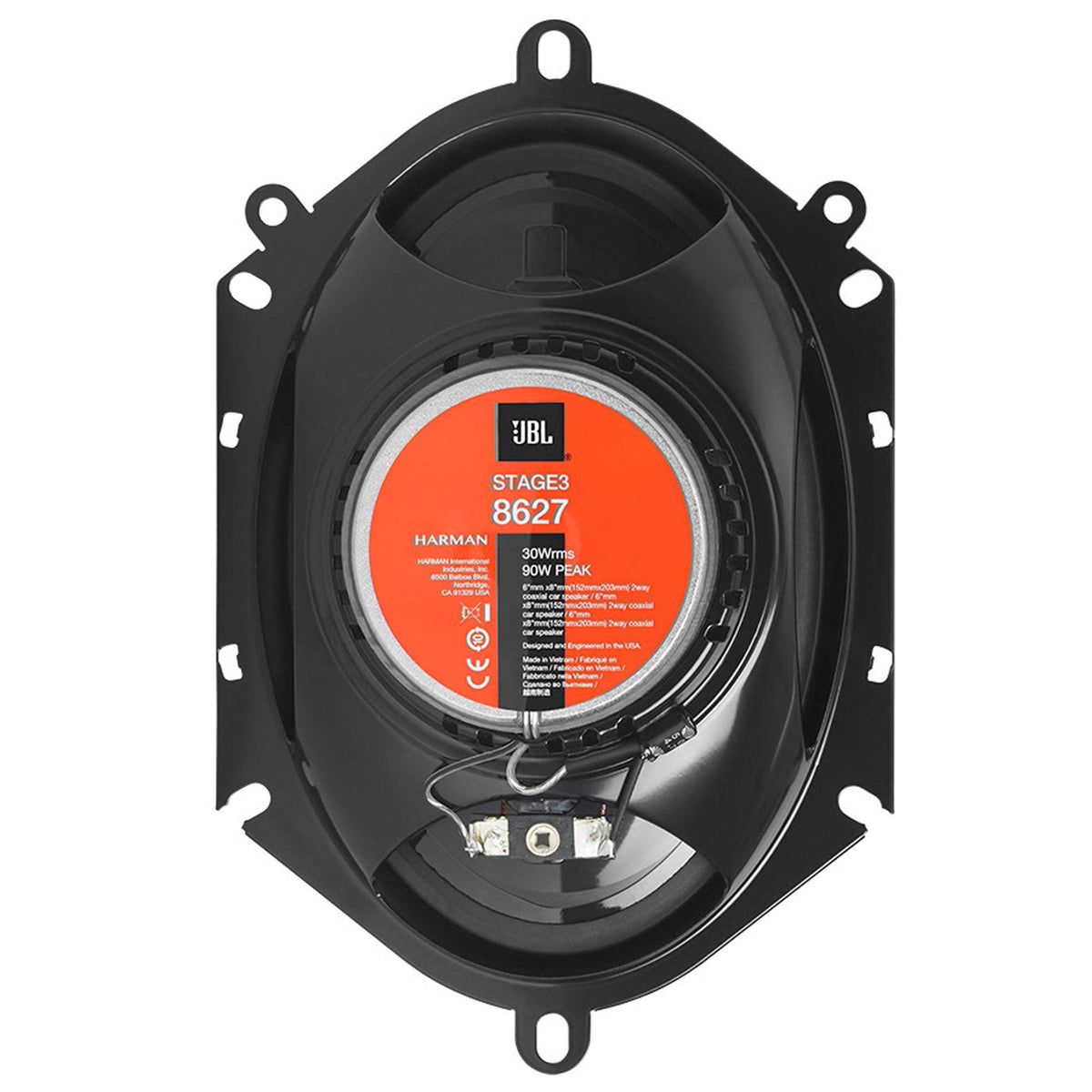 JBL STAGE38627AM 5x7/6x8" 2-Way Coaxial Speakers