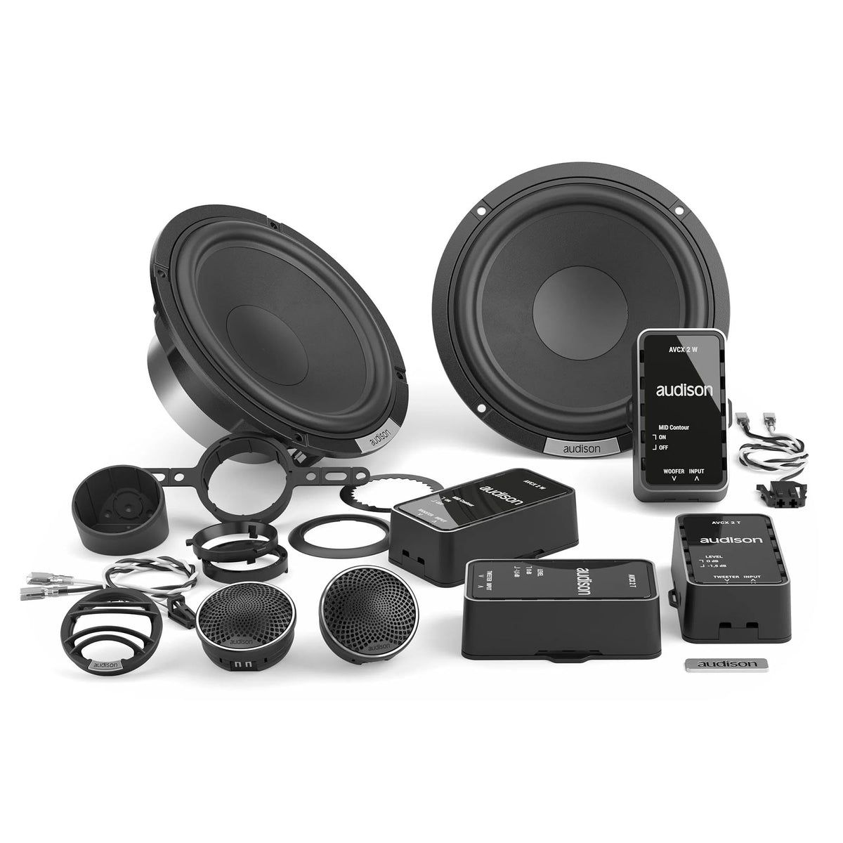 Audison AVK6SII 6.5" 2-Way Component Speaker Kit