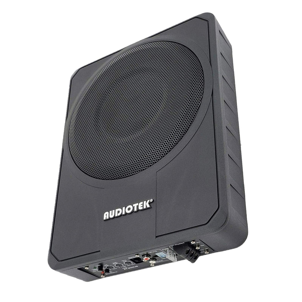 Audiotek AT-800US 10" Slim Powered Under-Seat Subwoofer
