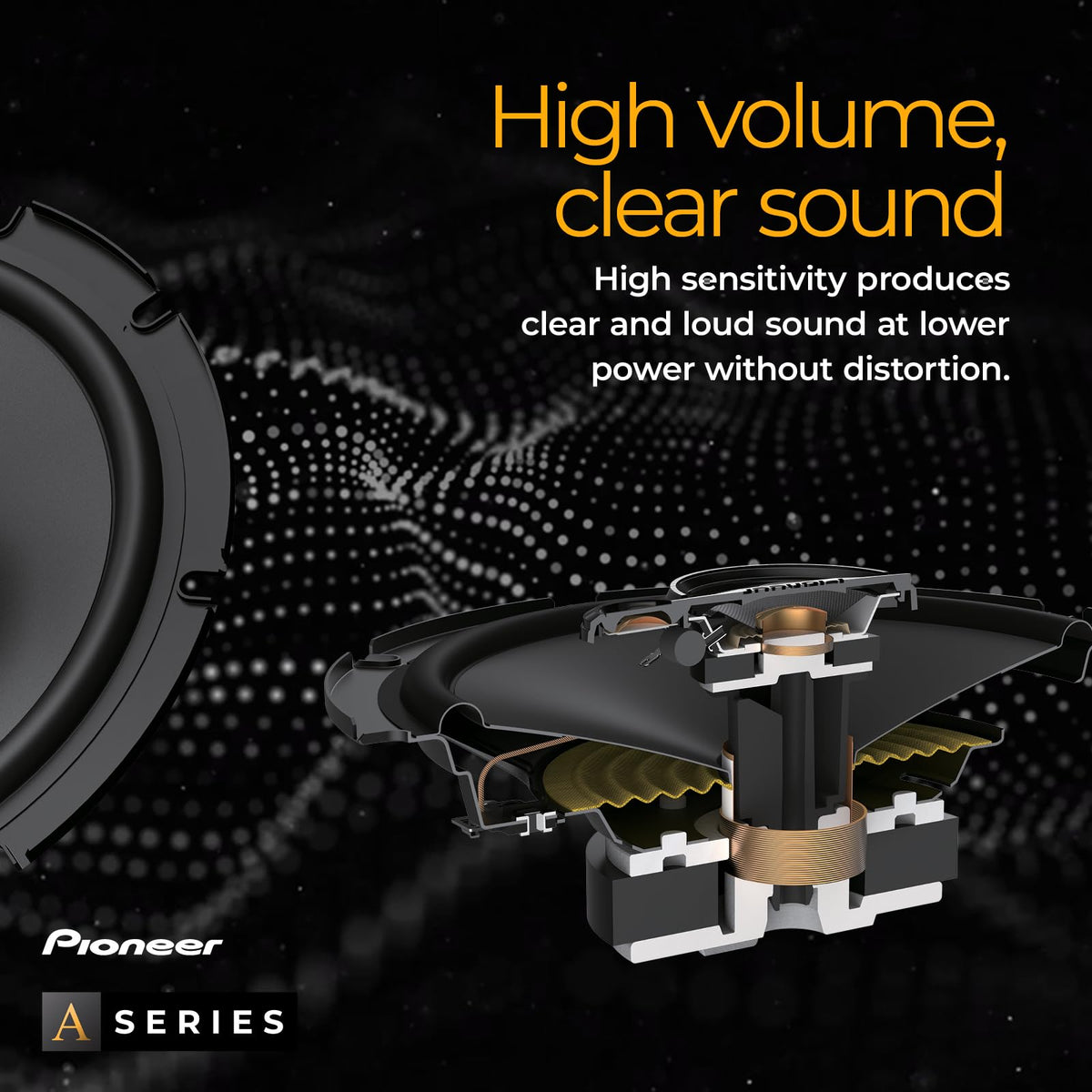 Pioneer TS-A6881F 6" x 8" 4-Way Coaxial Speakers