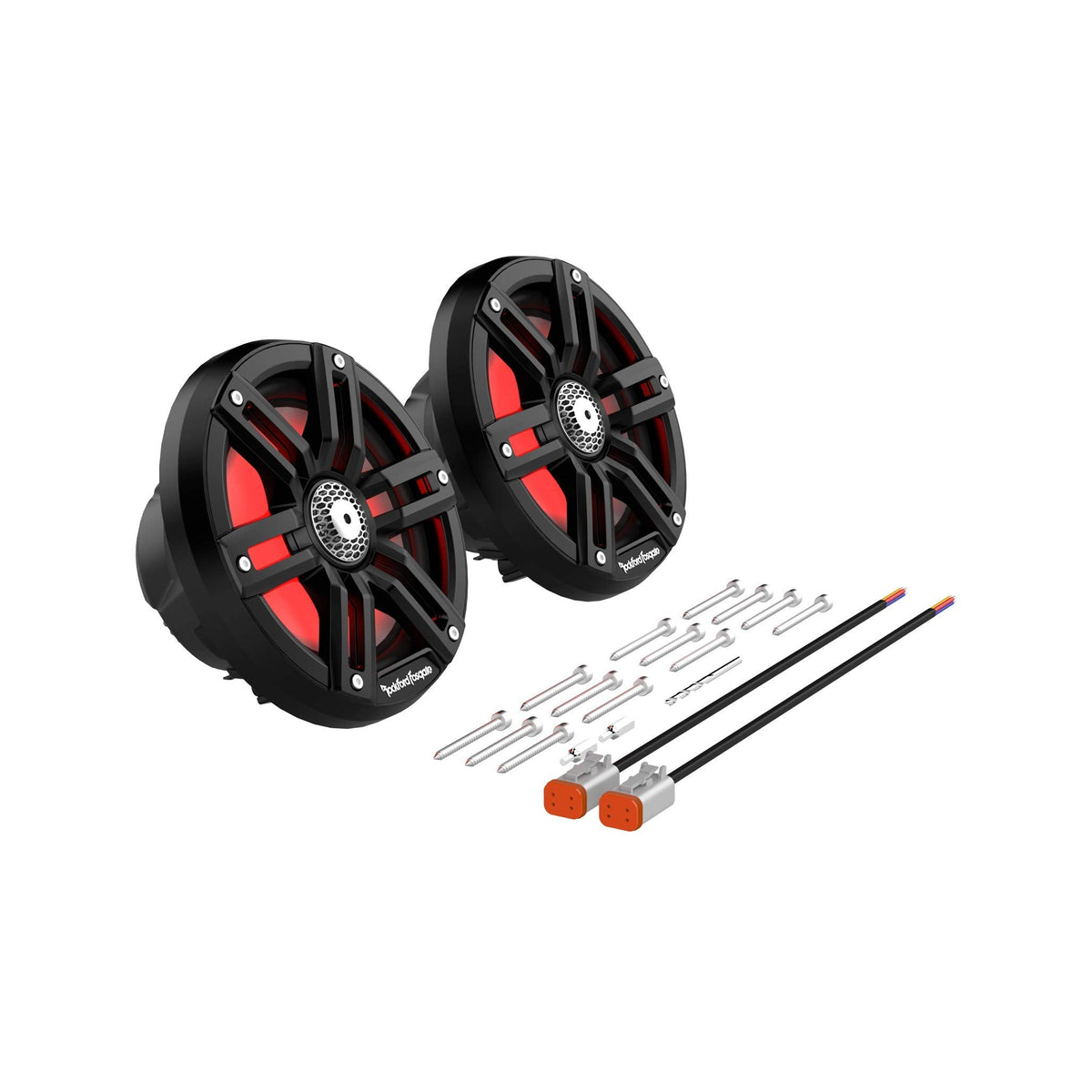 Rockford Fosgate M2-65B 6.5" Color Optix Marine Speakers