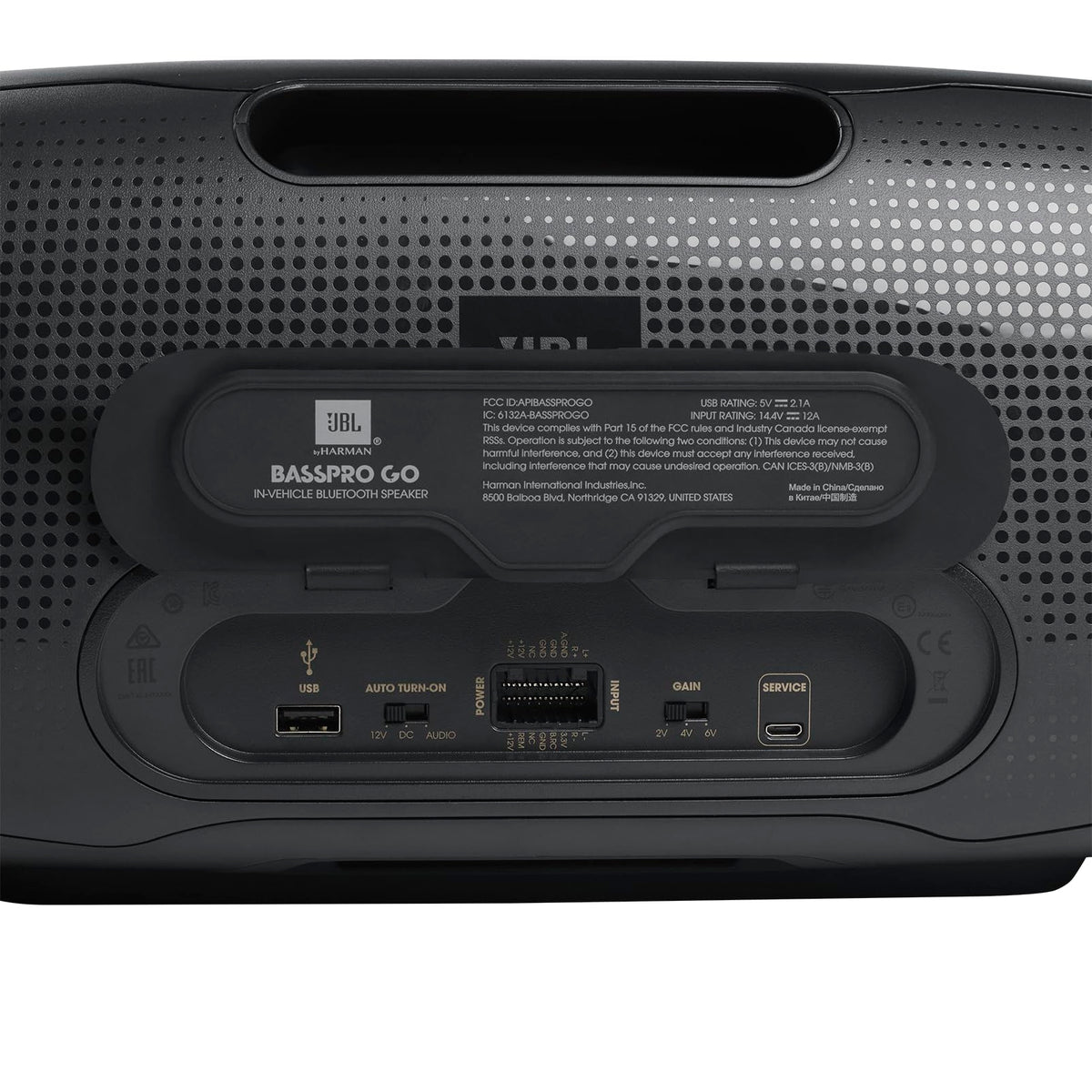 JBL BassPro Go V2 JBLSUBBPGOV2AM 4.5" Powered Subwoofer & BT Speaker