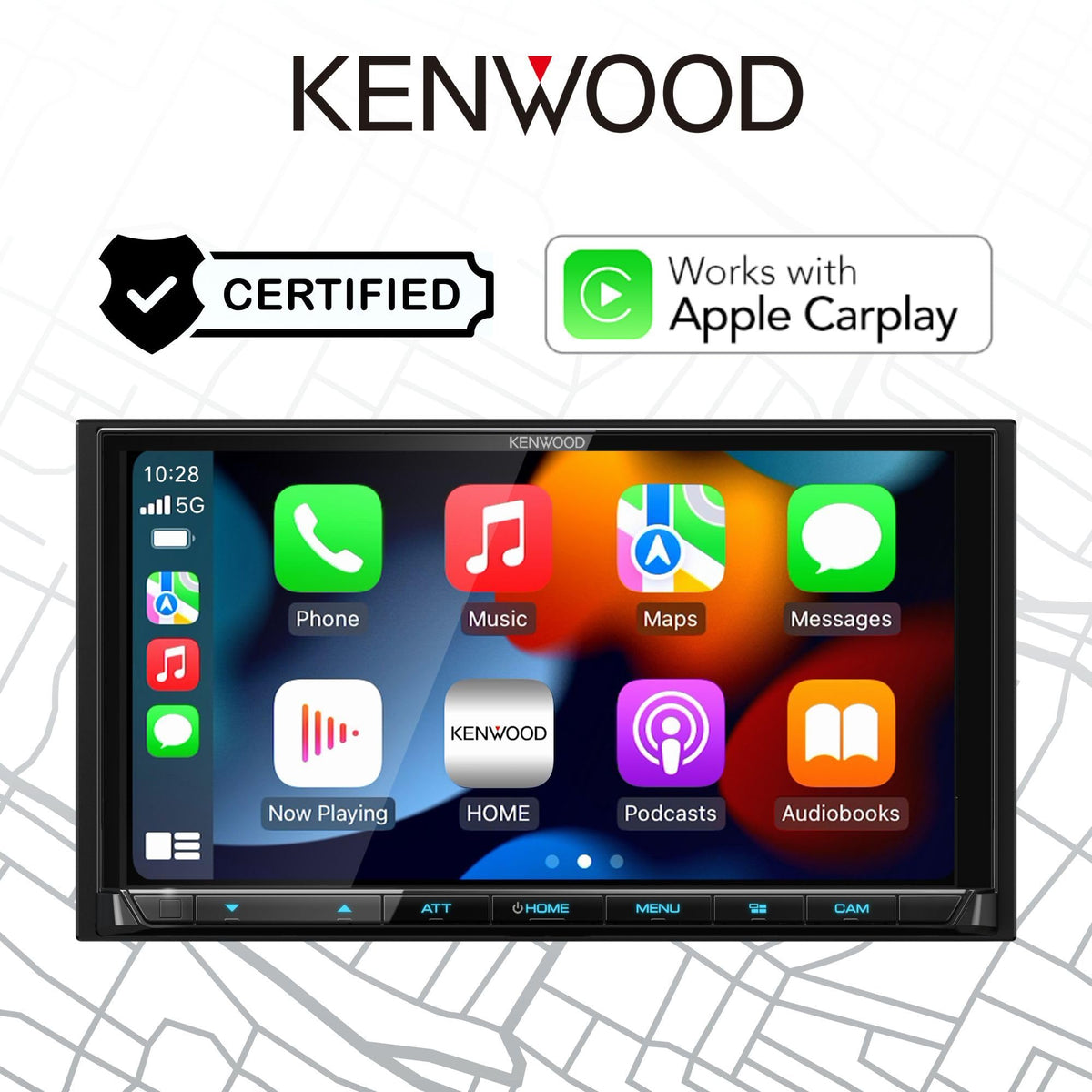 KENWOOD DMX9708S Double DIN Digital Media Receiver