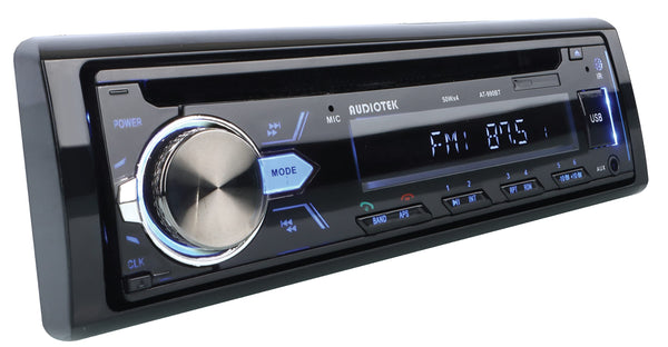 Audiotek AT-990BT Single DIN CD/MP3 Receiver