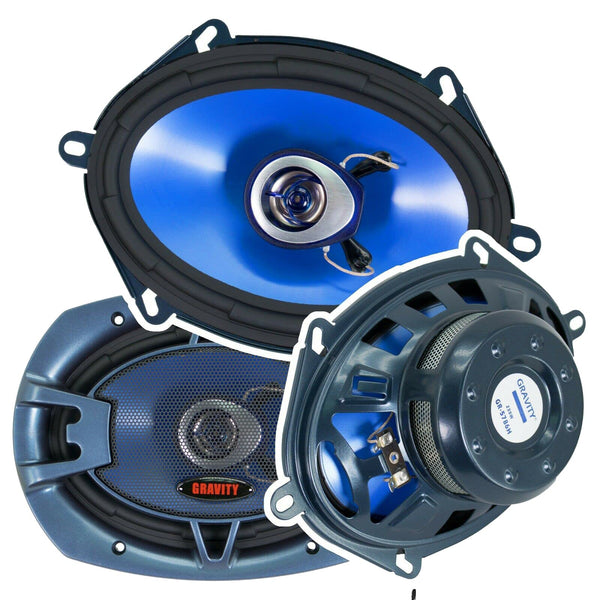 Gravity GR-5786H 5x7/6x8" 2-Way Coaxial Speakers