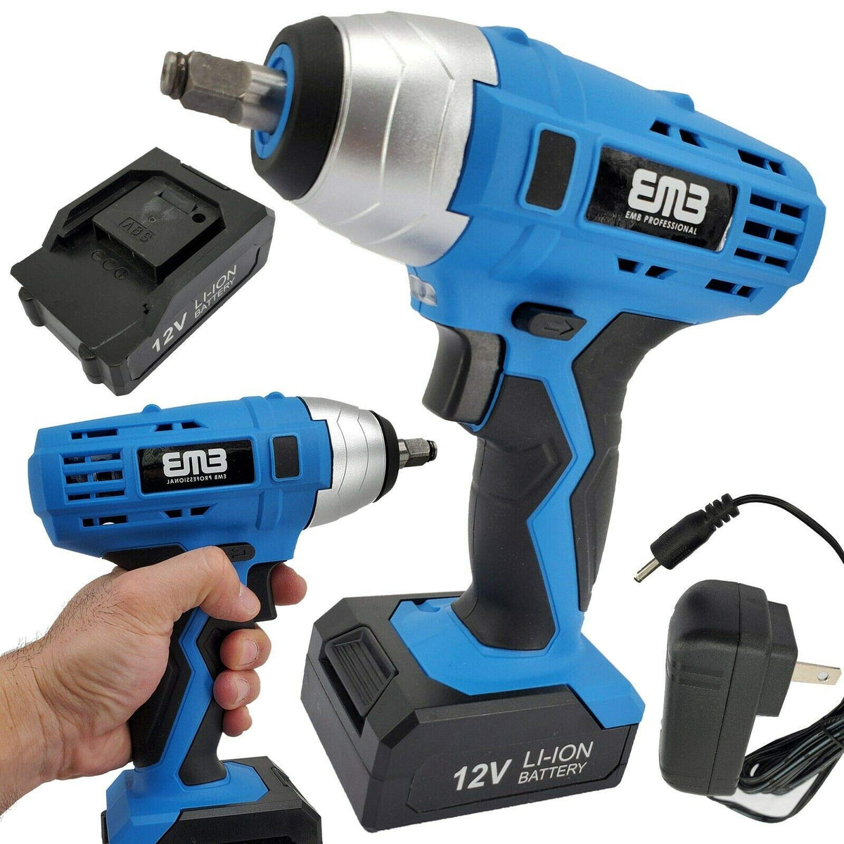 EMB Professional ET-01 12V Cordless Impact Wrench