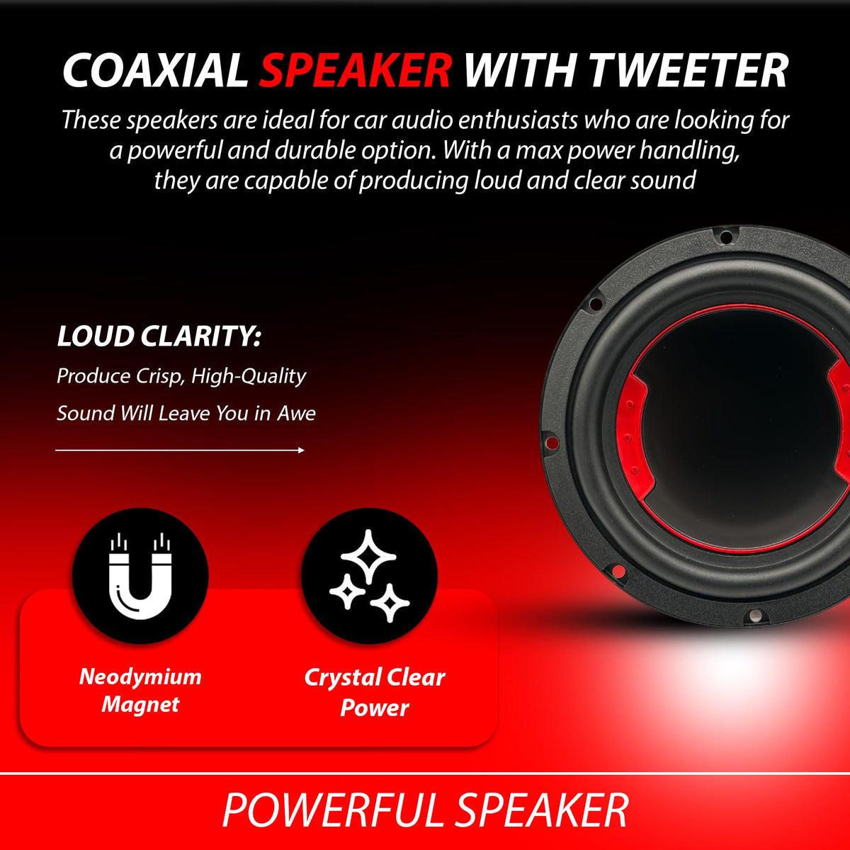 MB Quart XS2-216 6.5" 2-Way Component Speakers