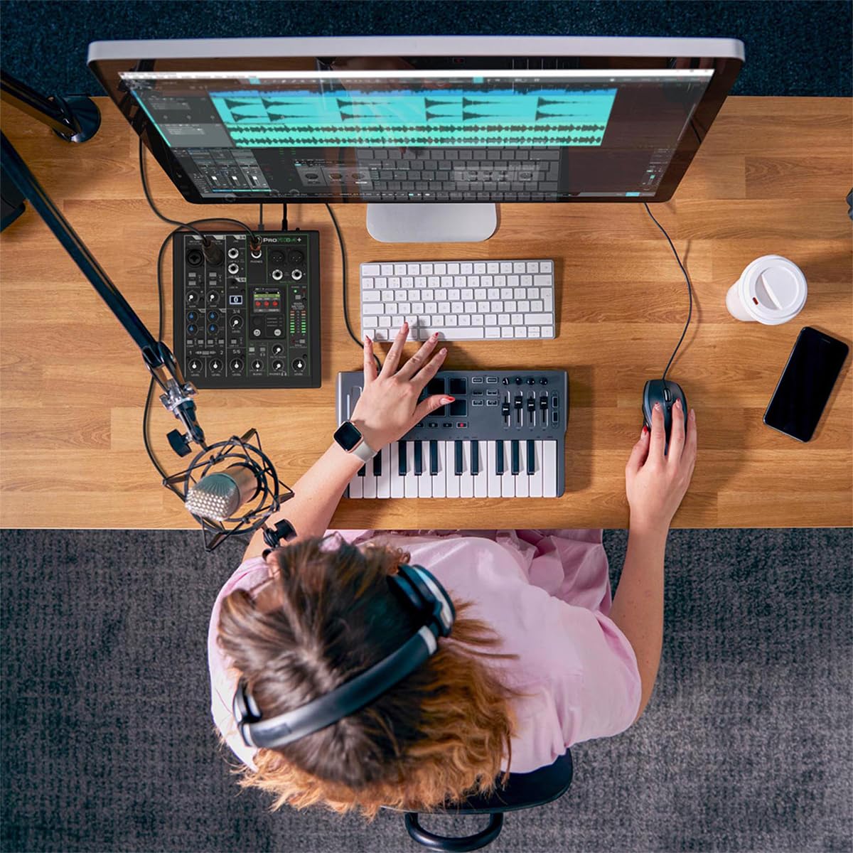 Mackie ProFX6v3+ 6-Channel Analog Mixer With USB-C