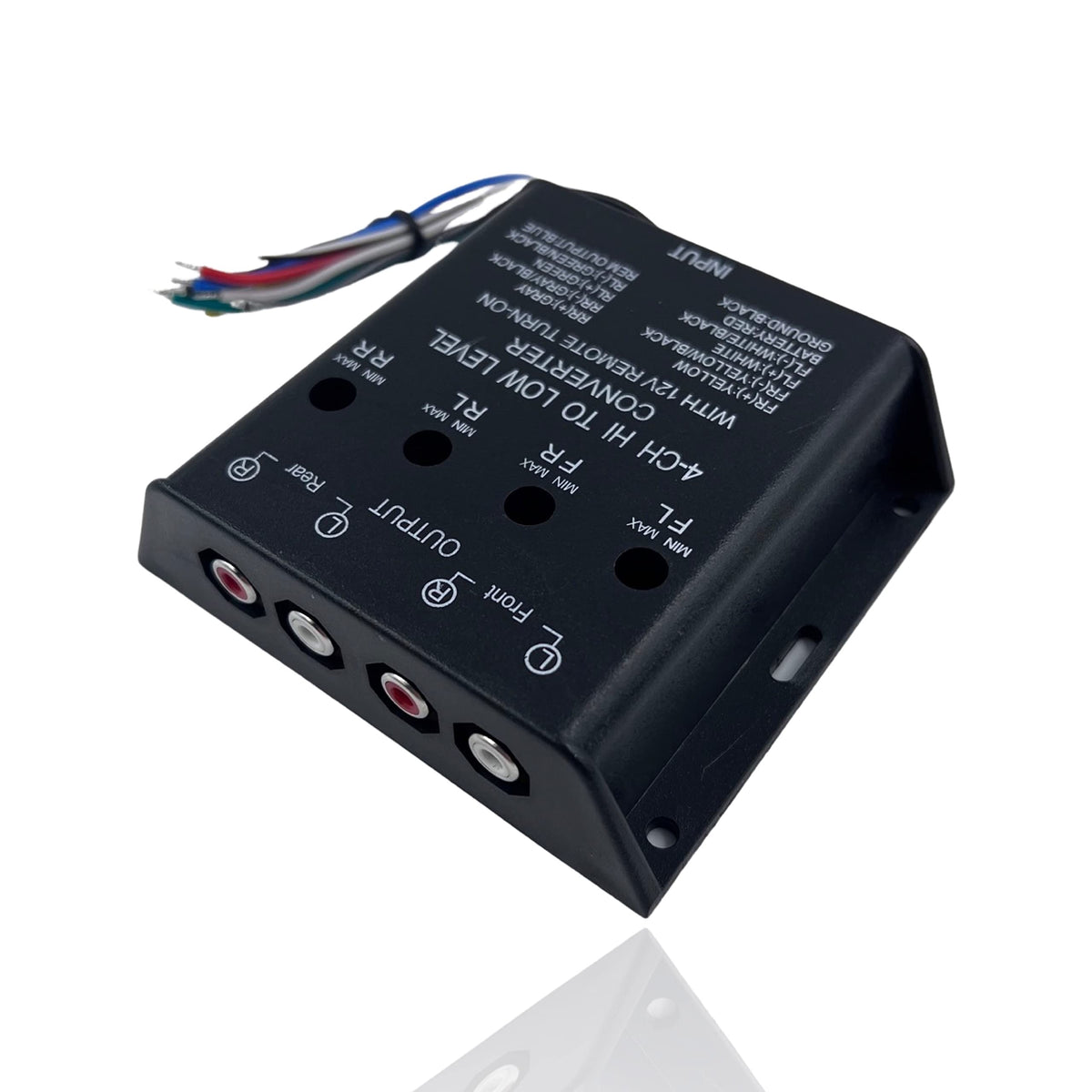 Gravity GR-HL4 4-Channel High-to-Low RCA Line Converter
