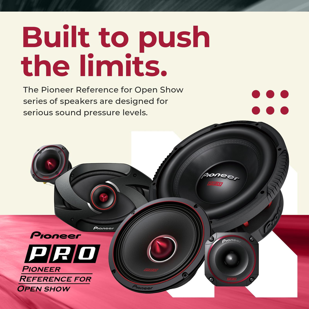Pioneer TS-B351PRO 3.5" Bullet Tweeters