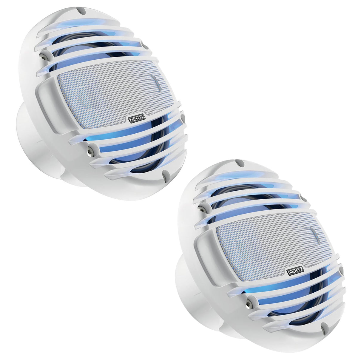 HERTZ HMX6-5-LD-TW 6.5" RGB Marine Coaxial Speakers