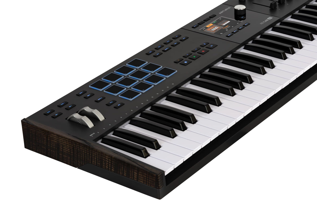 Arturia Keylab mk3 USB Midi Keyboard Controller, 61 Key - Black
