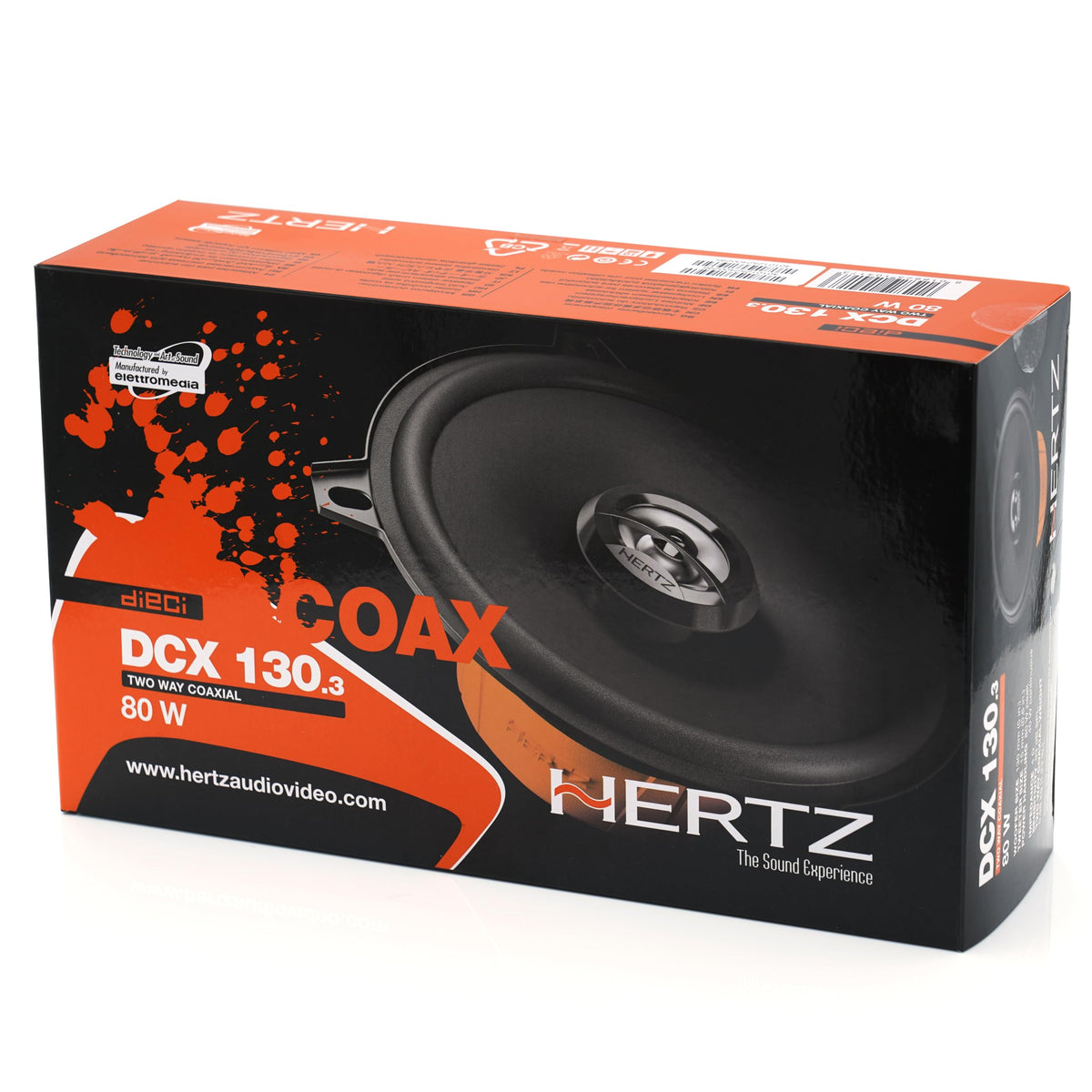 Hertz DCX 130.3 5.25" 2-Way Coaxial Speakers