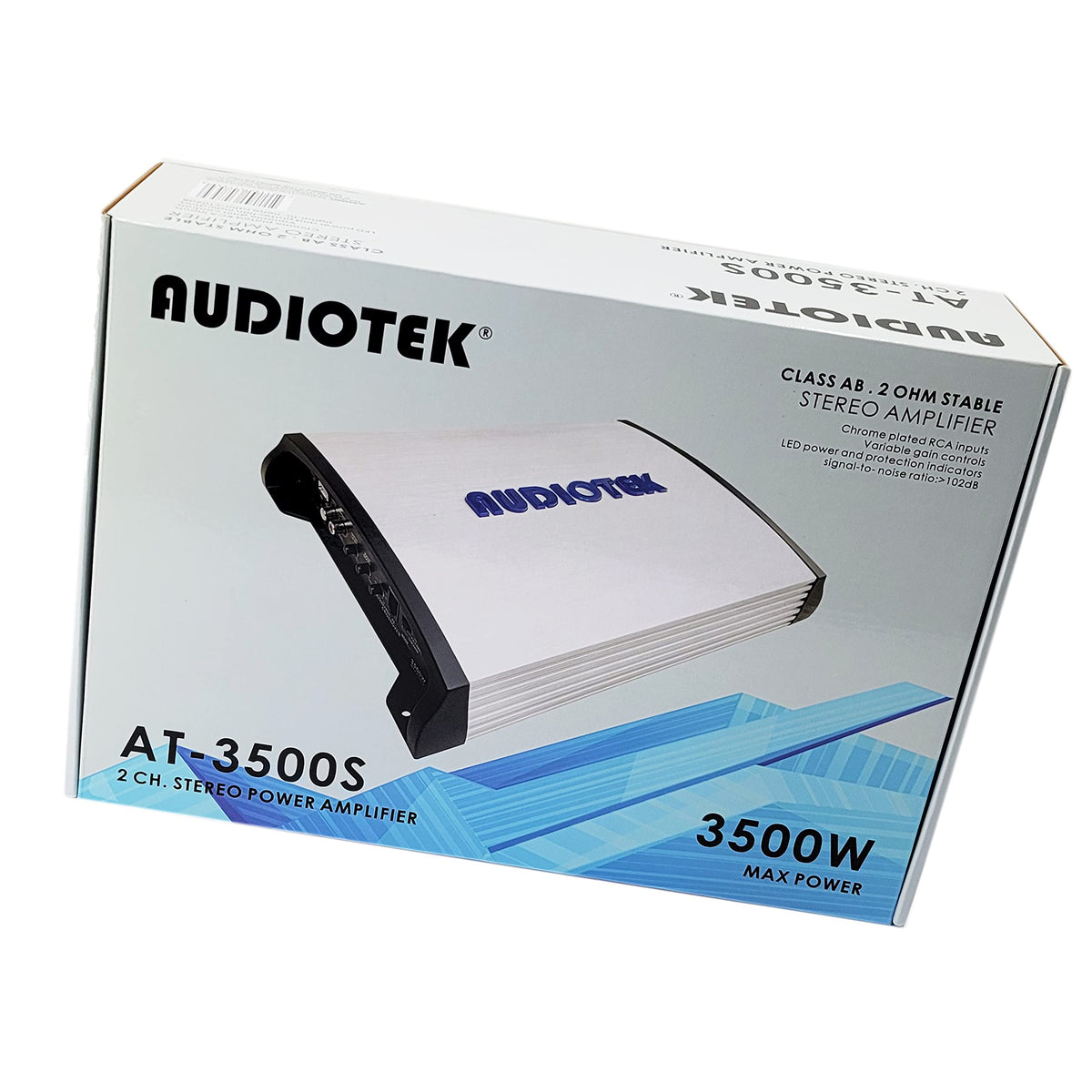 Audiotek AT-3500S 2-Channel Car Amplifier