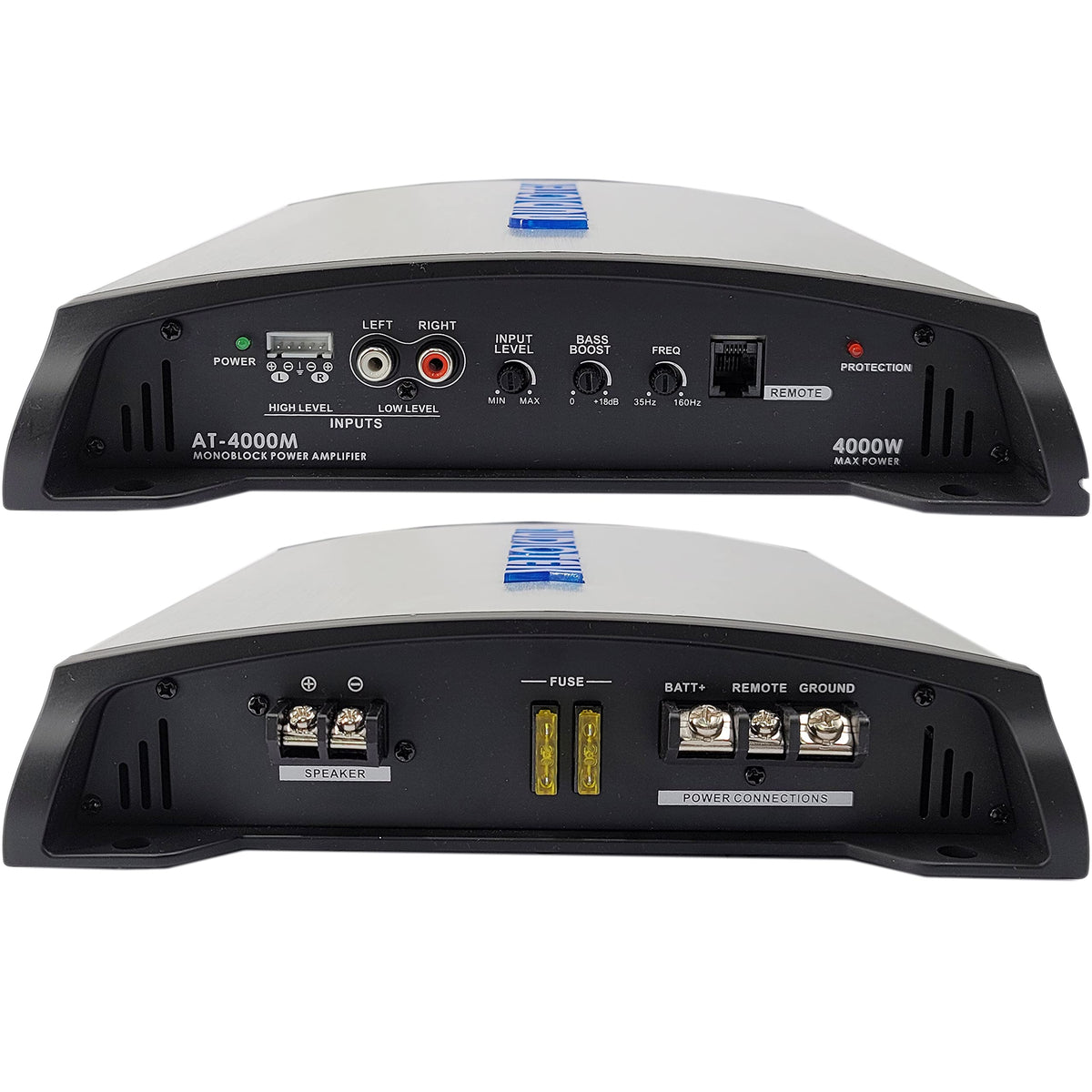 Audiotek AT-4000M 4000W Monoblock Car Amplifier