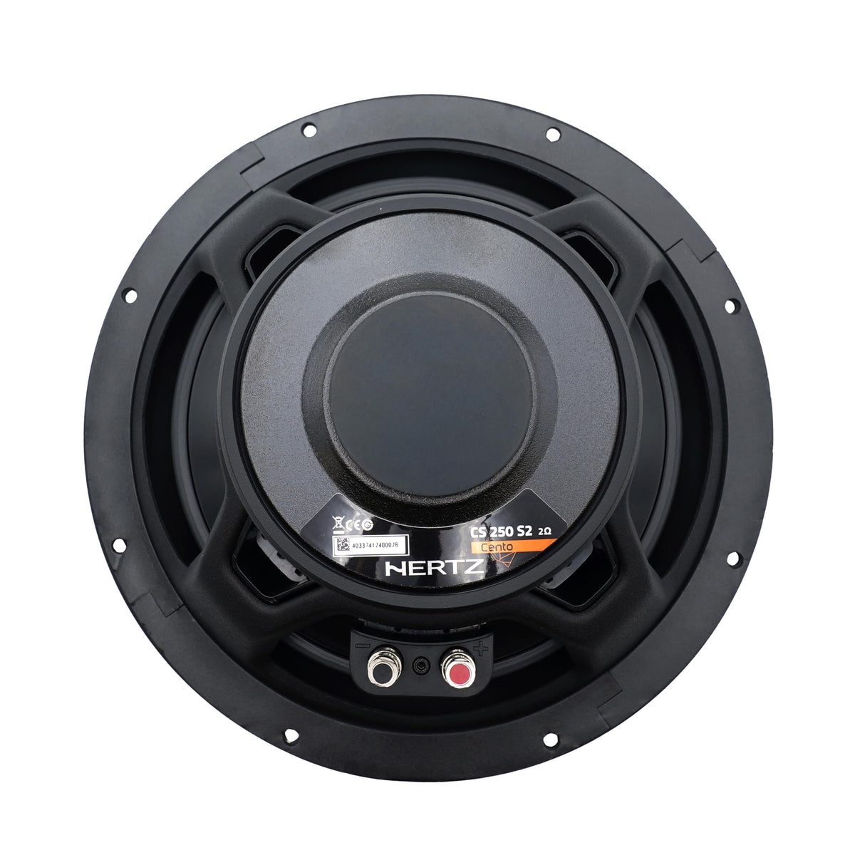 Hertz CS 250 S2 10" 2-Ohm Component Subwoofer