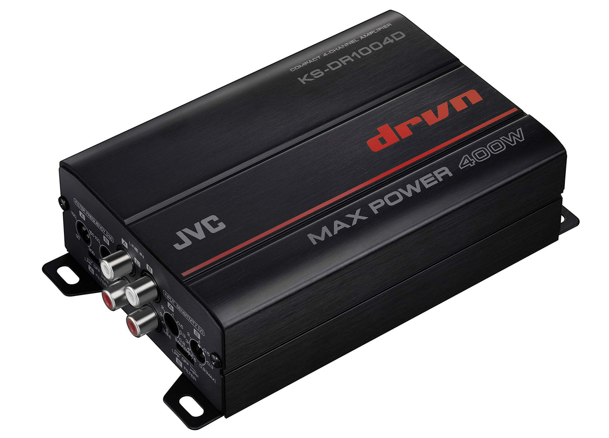 JVC KS-DR1004D Compact 4-Channel Class D Amplifier