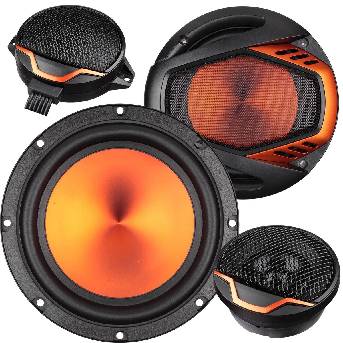 STX Audio STX-650C 6.5" 2-Way Component Speakers