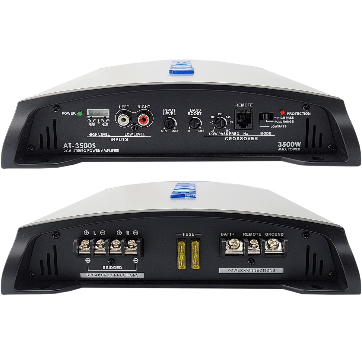 Audiotek AT-3500S 2-Channel Car Amplifier