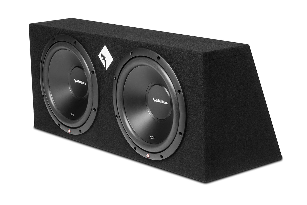 Rockford Fosgate R2-2X12 Dual 12" Sealed Subwoofer Enclosure