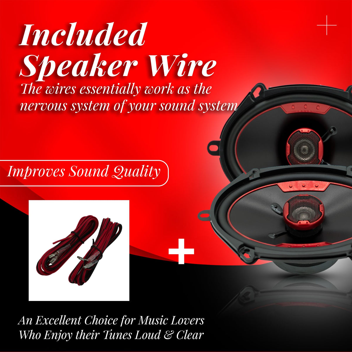 MB Quart XK2-168 5x7/6x8-Inch Coaxial Speakers