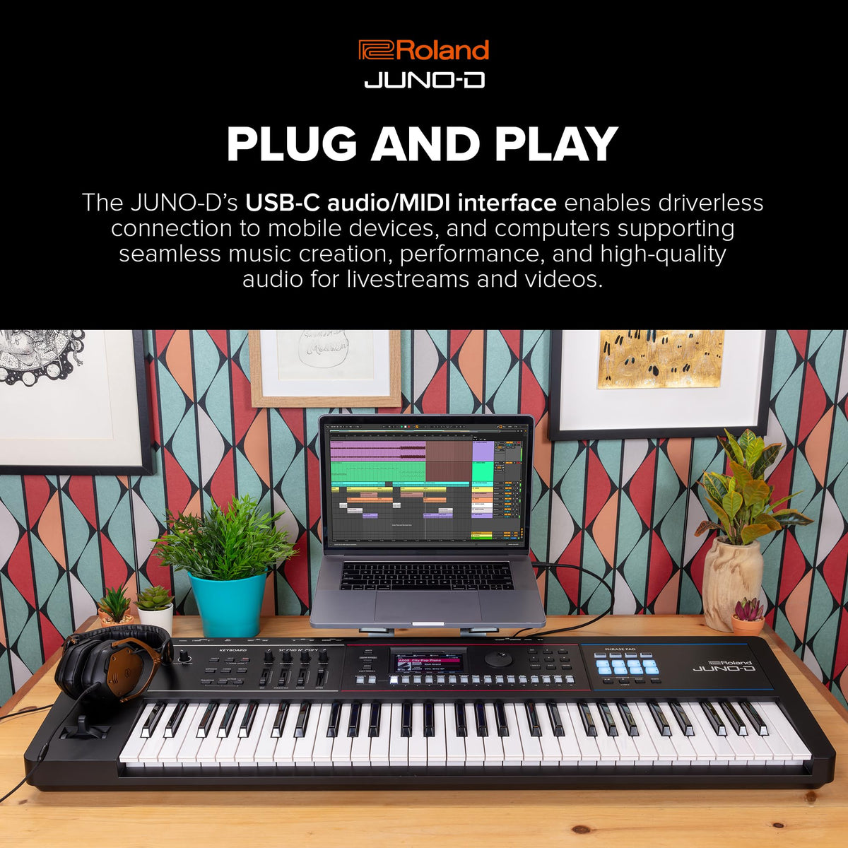 Roland JUNO-D6 61-Key Synthesizer