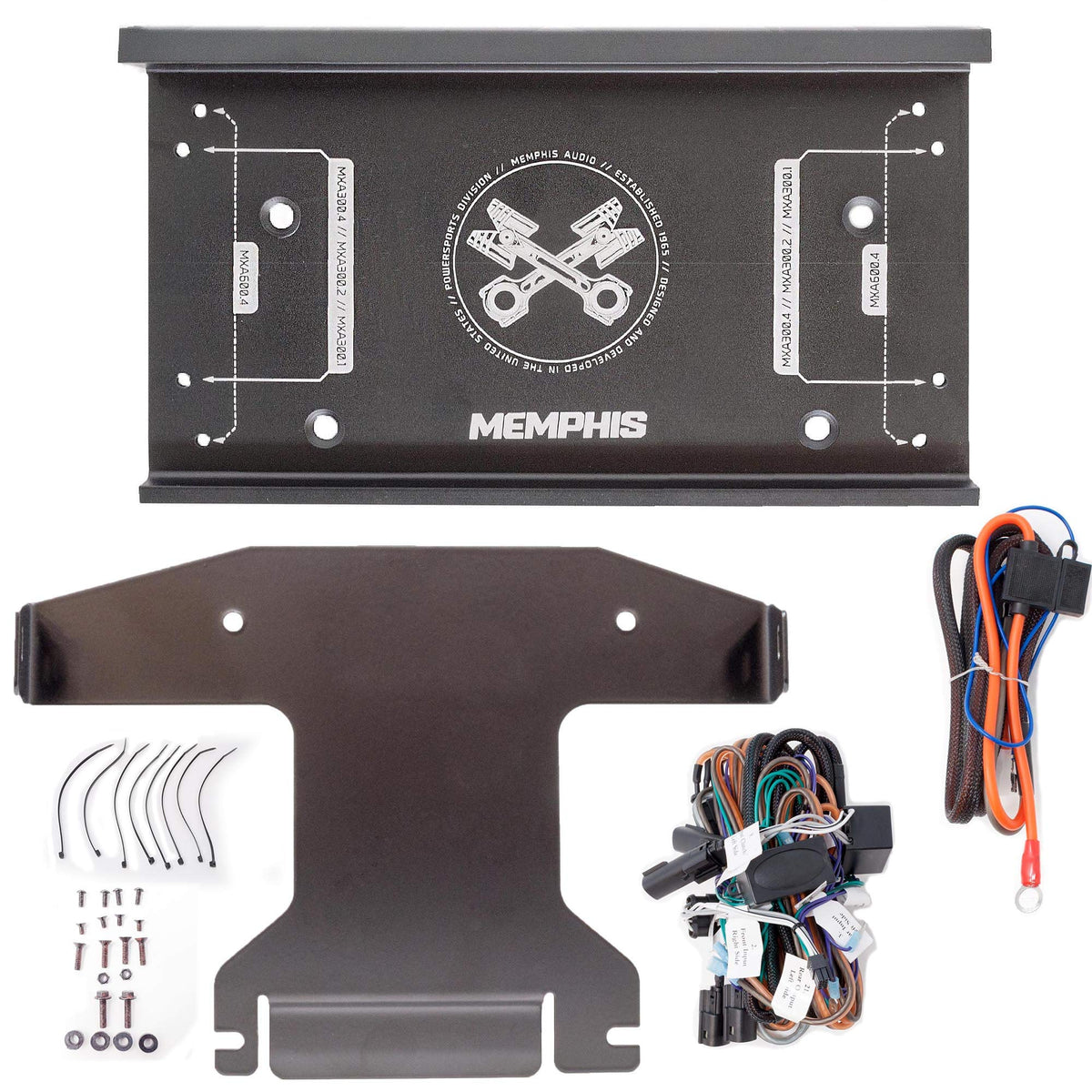 Memphis MXAHDPRO4 4-Speaker 6.5" Harley Audio Kit