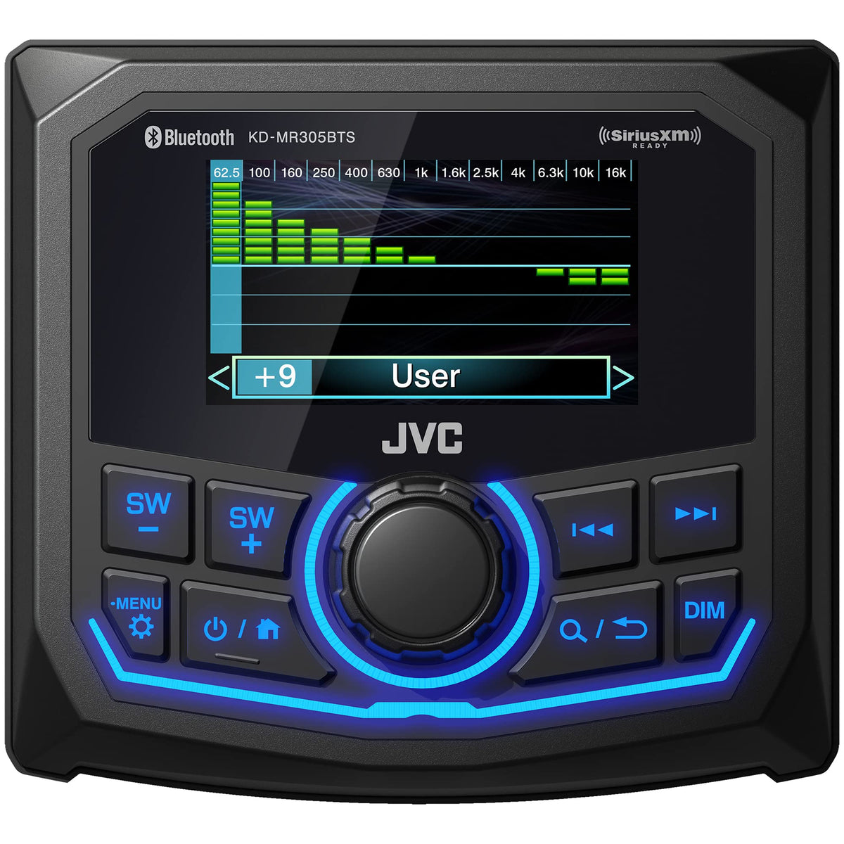 JVC KD-MR305BTS Marine Gauge Digital Media Receiver