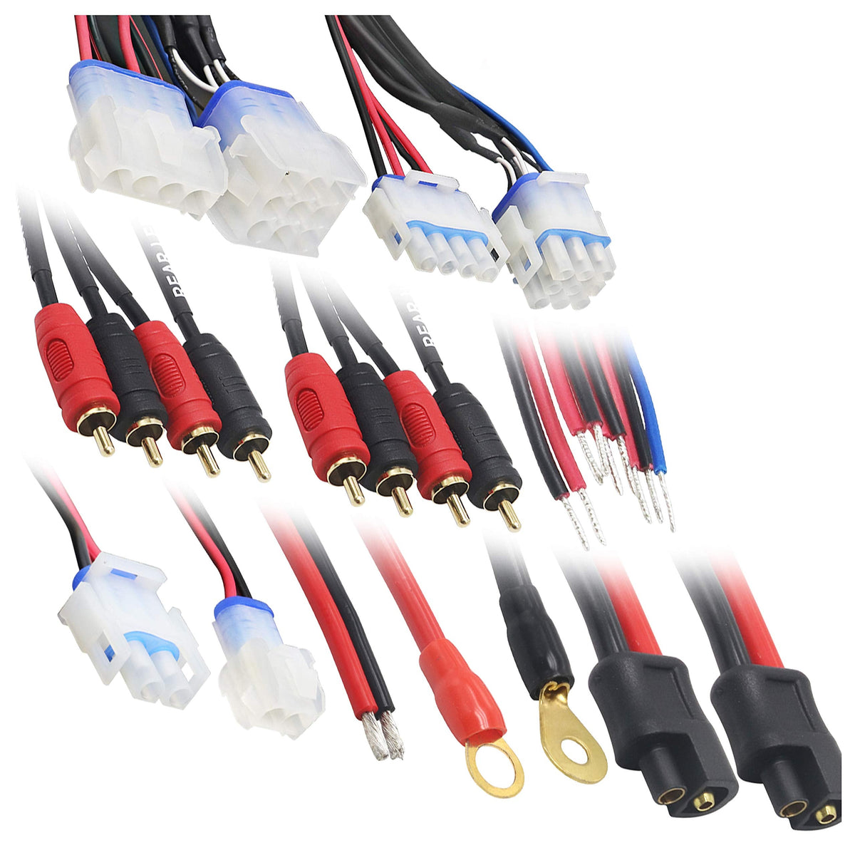 AUDIOTEK AT-MC84 4-Channel 8-Gauge Motorcycle Amplifier Kit