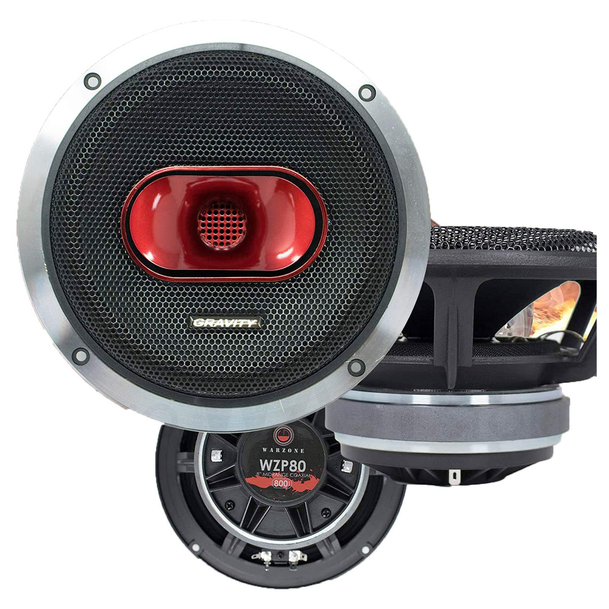 Gravity WZP80 8" Warzone Coaxial Midrange Speaker
