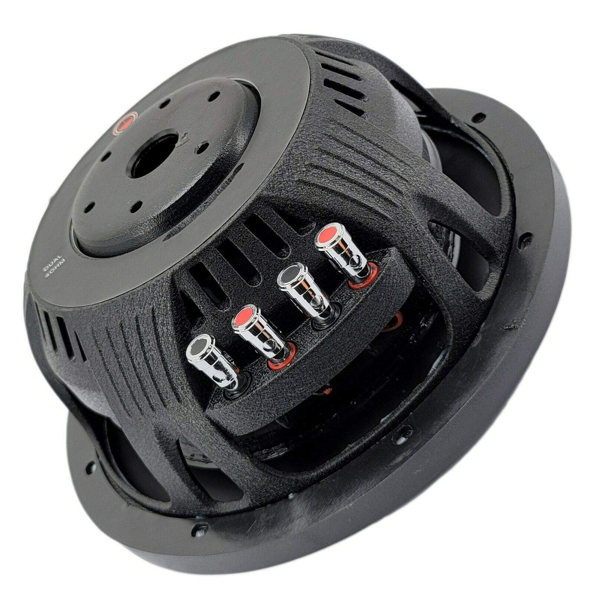Warzone WZ10D4 10" Shallow Dual 4-Ohm Subwoofer