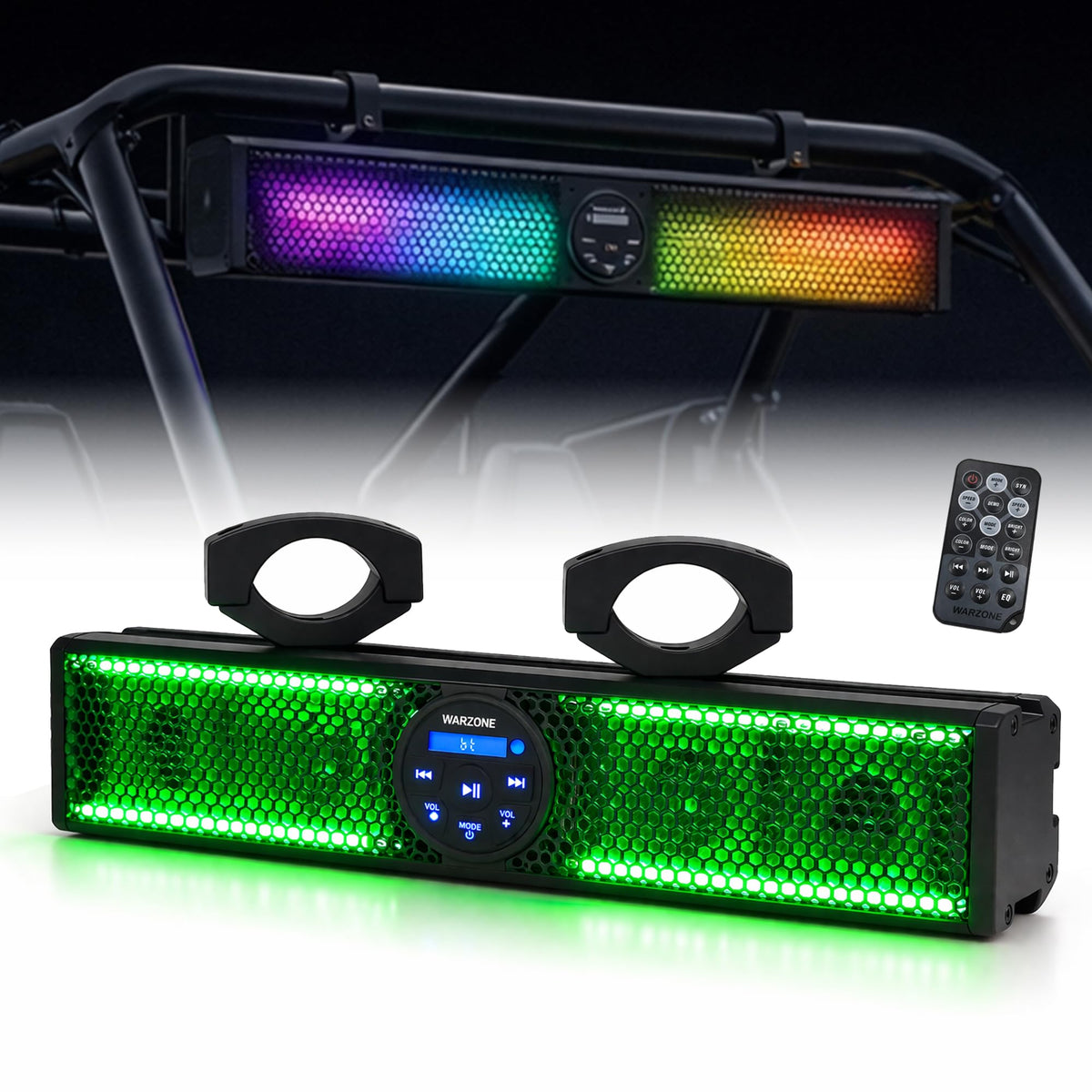 Warzone WZS17RGB 17.3" Bluetooth RGB Soundbar