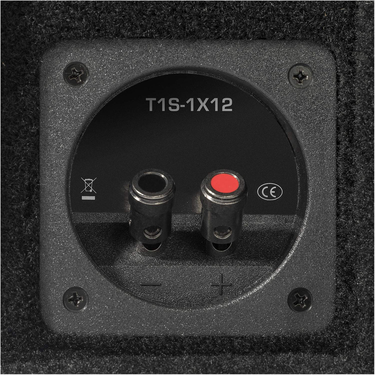 Rockford Fosgate T1S-1X12 12" Slim Sealed Subwoofer Enclosure