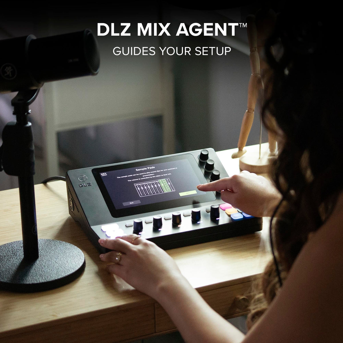 Mackie DLZ Creator XS Adaptive Digital Podcast Mixer