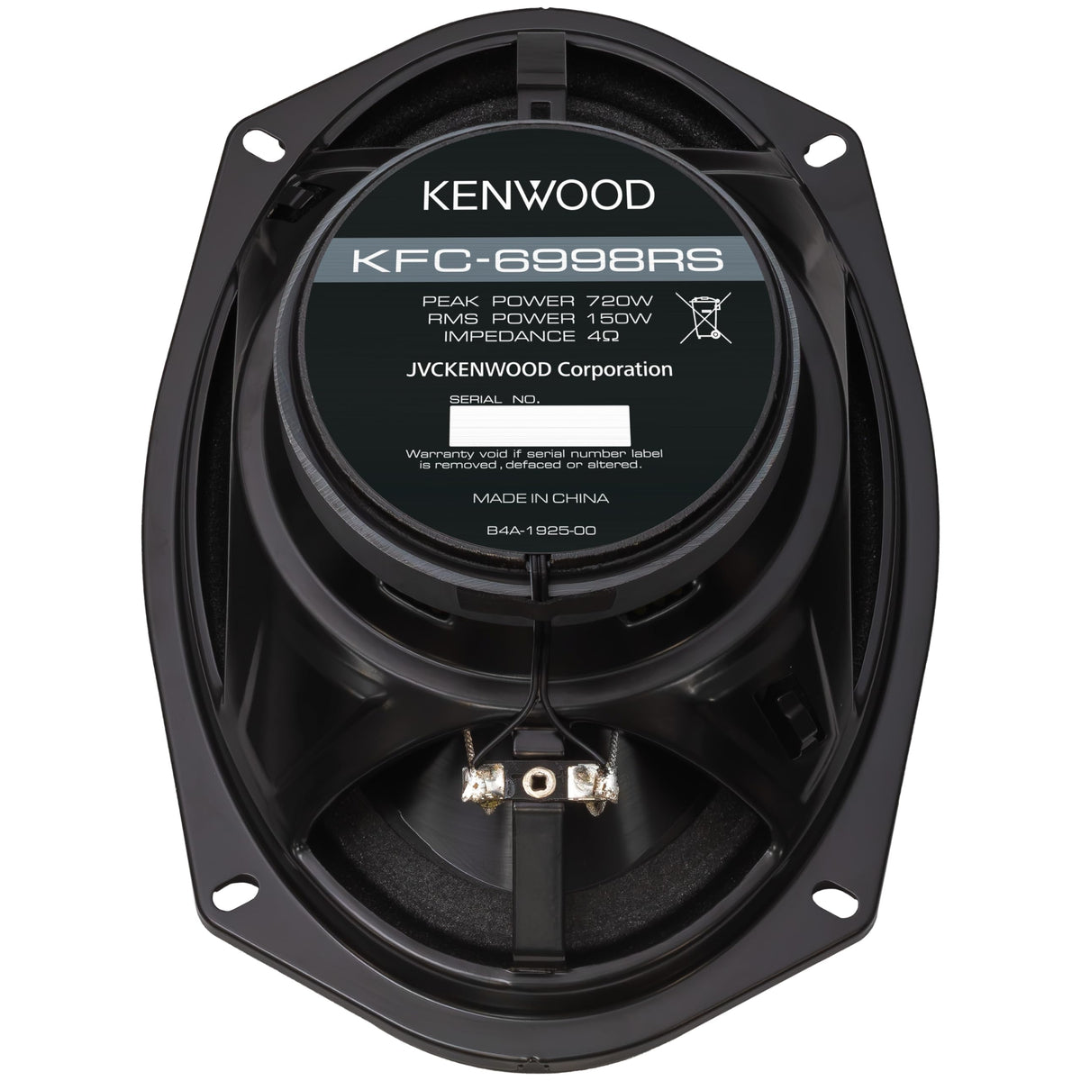 Kenwood KFC-C6898RS 6" x 8" 2-Way Car Speakers