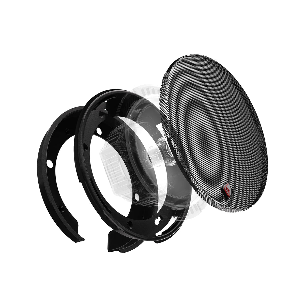 Rockford Fosgate GF-6 6-Inch Flush Mount Speaker Grilles