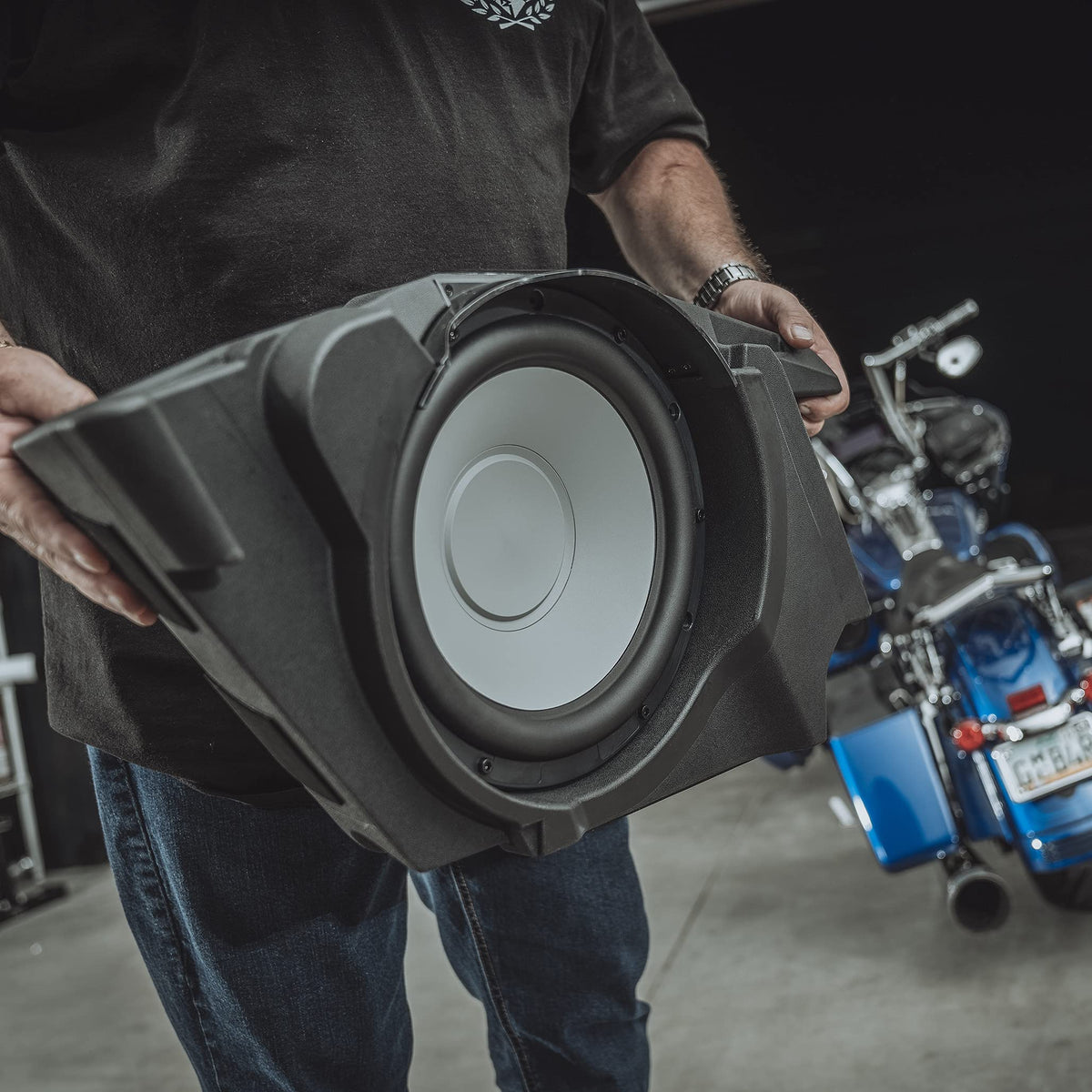 Rockford Fosgate HD14-SBSUB Dual 10" Saddlebag Subwoofer Kit