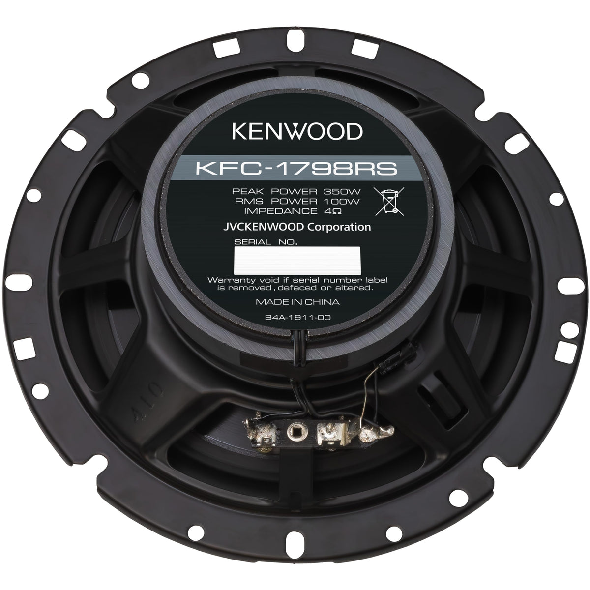 Kenwood KFC-1798RS 6-3/4" 2-Way Car Speakers