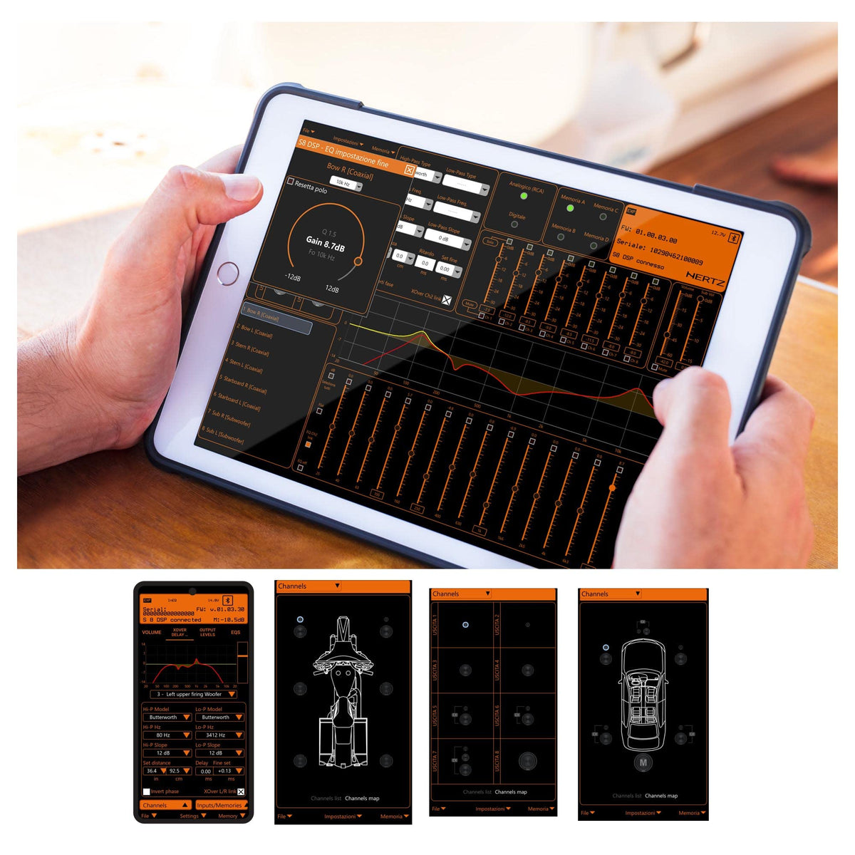 Hertz S8 DSP 8-Channel Digital Signal Processor