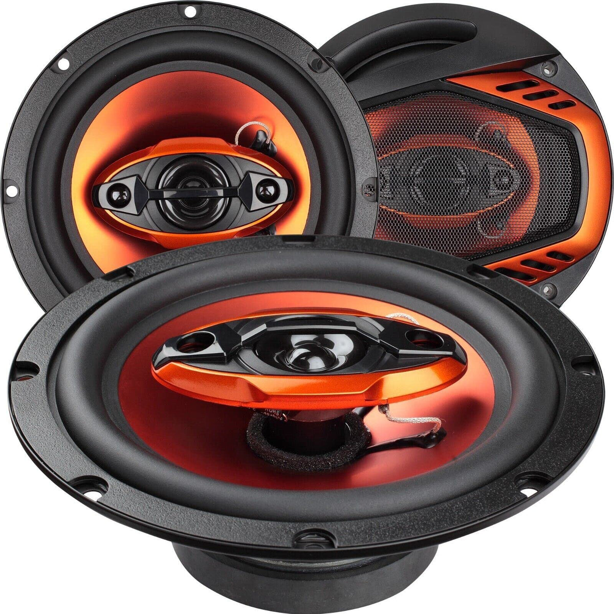STX Audio STX-654 6.5" 4-Way Coaxial Speakers