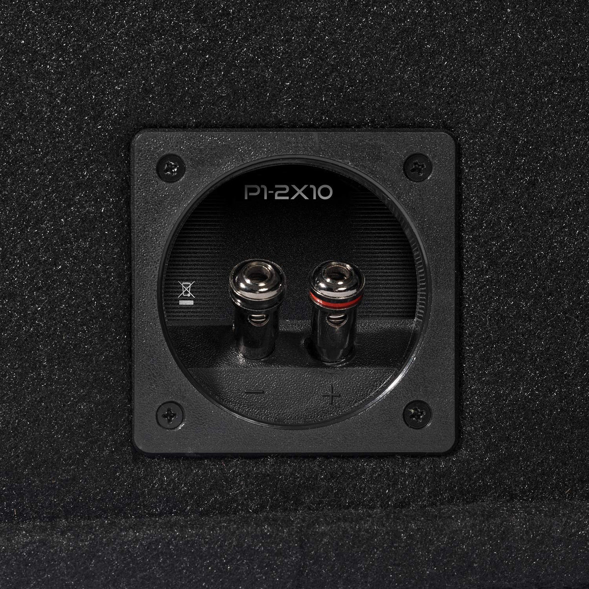 Rockford Fosgate P1-2X10 Dual 10" Ported Subwoofer Enclosure