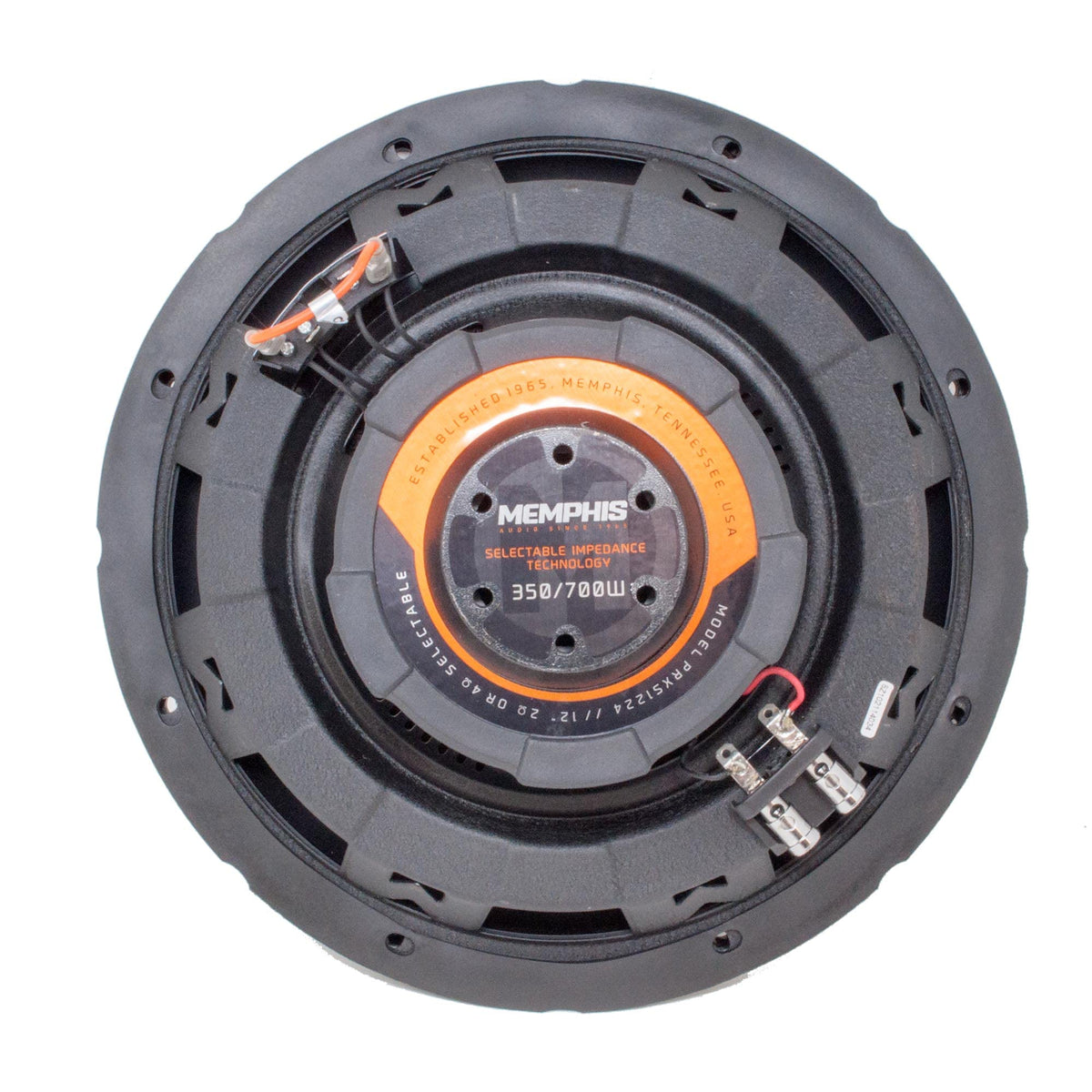 Memphis PRXS1224 12" Power Reference Slim Subwoofer